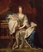 Hyacinthe Rigaud Portrait of Marie Anne de Bourbon painting